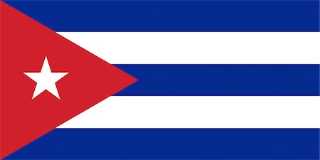 simsearch:622-03446449,k - Cuba National Flag Foto de stock - Royalty Free Premium, Número: 622-03446441