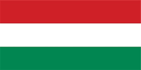 Hungary National Flag Foto de stock - Sin royalties Premium, Código: 622-03446464