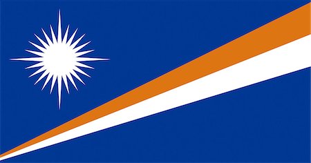 simsearch:622-03446449,k - Marshall Islands National Flag Foto de stock - Royalty Free Premium, Número: 622-03446483