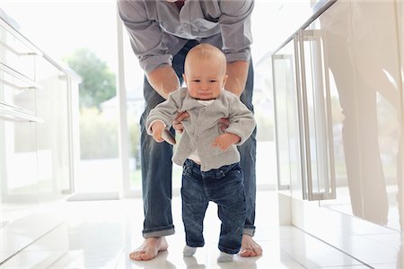 Father Teach Baby To Walk Stock Photos Page 1 Masterfile