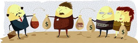 Illustrative representation showing business Stockbilder - Premium RF Lizenzfrei, Bildnummer: 630-06724378