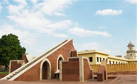 Historic observatory, Jantar Mantar, Jaipur, Rajasthan, India Stock Photo - Premium Royalty-Free, Code: 630-06721762