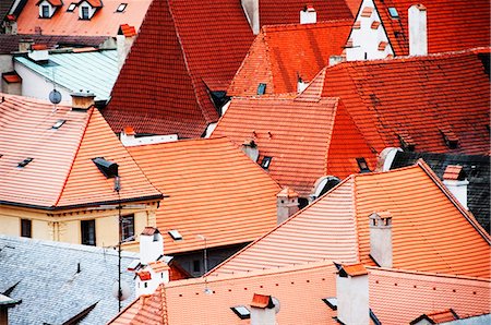 south bohemian region - Buildings in a city, Cesky Krumlov, South Bohemian Region, Czech Republic Stock Photo - Premium Royalty-Free, Code: 630-06722130