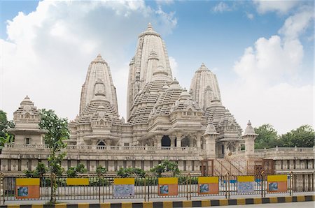 Facade of a temple, Birla Temple, Kolkata, West Bengal, India Stock Photo - Premium Royalty-Free, Code: 630-06722323