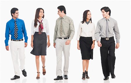 simsearch:630-06722626,k - Business executives walking together Stock Photo - Premium Royalty-Free, Code: 630-06722335