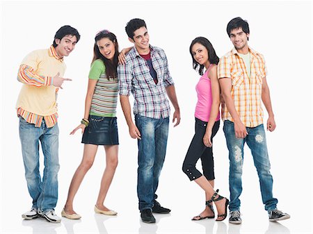 simsearch:630-06722434,k - Group of college students having fun Stock Photo - Premium Royalty-Free, Code: 630-06722434