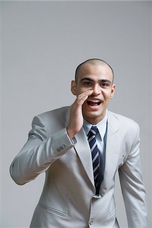 simsearch:630-06723241,k - Businessman shouting Stock Photo - Premium Royalty-Free, Code: 630-06723226