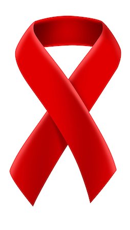 symbol (sign) - Close-up of AIDS awareness ribbon Stock Photo - Premium Royalty-Free, Code: 630-06723779