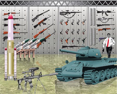 rakete - Weapons in an ammunition factory Stockbilder - Premium RF Lizenzfrei, Bildnummer: 630-06723797