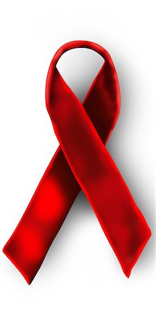 Close-up of an AIDS awareness ribbon Foto de stock - Sin royalties Premium, Código: 630-06723862
