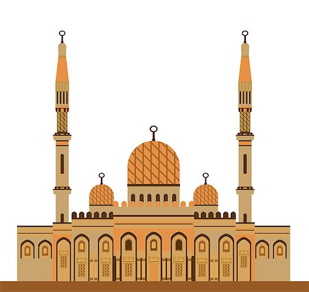 dubai building illustration - Facade of a mosque, Jumeirah Mosque, Dubai, United Arab Emirates Stock Photo - Premium Royalty-Free, Code: 630-06723946