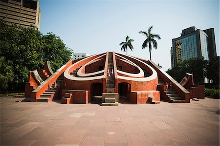 Observatory, Jantar Mantar, New Delhi, Delhi, India Foto de stock - Sin royalties Premium, Código: 630-07071435