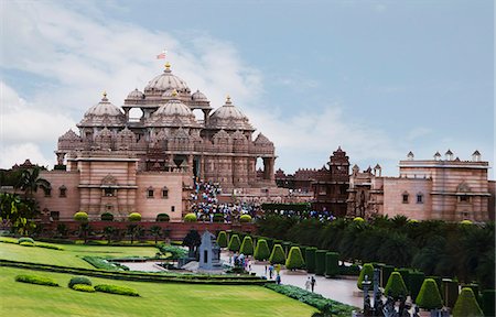 Temple, Akshardham, Delhi, India Stock Photo - Premium Royalty-Free, Code: 630-07071441