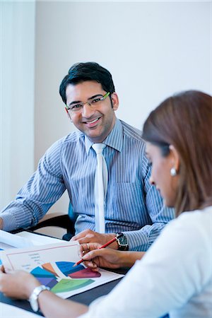 simsearch:630-07071521,k - Business executive in a meeting Stock Photo - Premium Royalty-Free, Code: 630-07071475