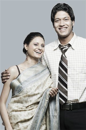 simsearch:630-01076376,k - Close-up of a young couple smiling Stock Photo - Premium Royalty-Free, Code: 630-01076374