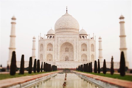 simsearch:630-01130201,k - Façade d'un mausolée, Taj Mahal, Agra, Uttar Pradesh, Inde Photographie de stock - Premium Libres de Droits, Code: 630-01127469