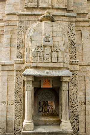 Facade of a temple, Lakshmi Narayan Temple Complex, Chamba, Himachal Pradesh, India Stock Photo - Premium Royalty-Free, Code: 630-01129140