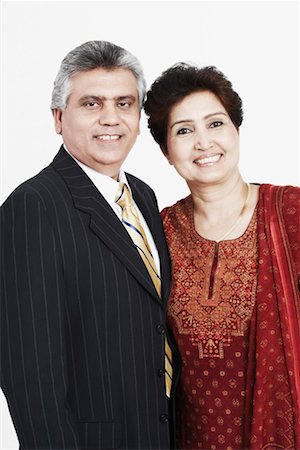 simsearch:640-01350079,k - Portrait of a mature couple smiling Stock Photo - Premium Royalty-Free, Code: 630-01131357