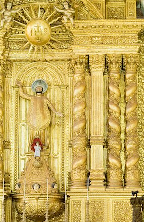 Interiors of a church, St. Francis Xavier Church, Old Goa, Goa, India Stock Photo - Premium Royalty-Free, Code: 630-01492460