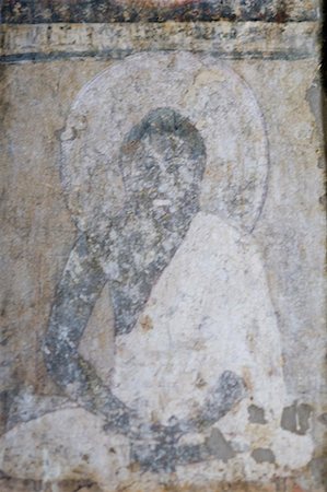 simsearch:630-01877871,k - Fresco of Buddha on the wall of a cave, Ajanta, Maharashtra, India Stock Photo - Premium Royalty-Free, Code: 630-01708839