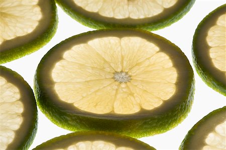Close-up of lemon slices Stock Photo - Premium Royalty-Free, Code: 630-01709292