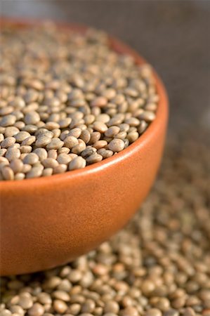 Close-up of Split Red lentils in a bowl Stock Photo - Premium Royalty-Free, Code: 630-01709372