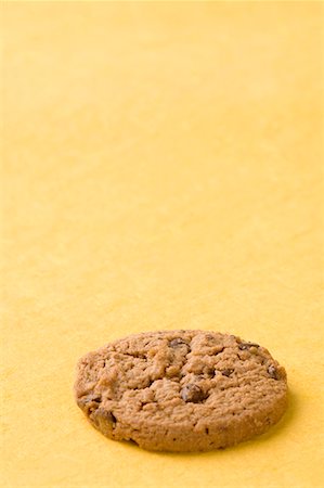 Close-up of a brown biscuit Foto de stock - Sin royalties Premium, Código: 630-01709397