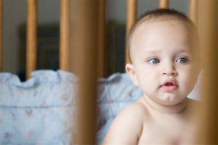 simsearch:630-01709612,k - Close-up of a baby boy looking away Stock Photo - Premium Royalty-Free, Code: 630-01709607