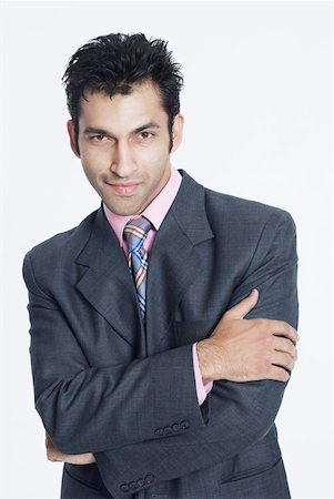 simsearch:630-01490740,k - Portrait d'un homme d'affaires permanent avec son bras croisés Photographie de stock - Premium Libres de Droits, Code: 630-01874362