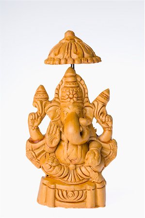 photography lord ganesha photos - Close-up of a statue of Lord Ganesha Stock Photo - Premium Royalty-Free, Code: 630-01875723