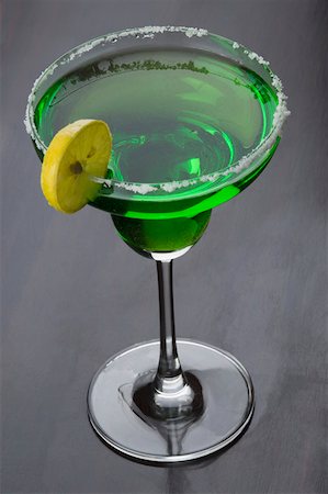 Close-up of a glass of margarita Stock Photo - Premium Royalty-Free, Code: 630-01875822