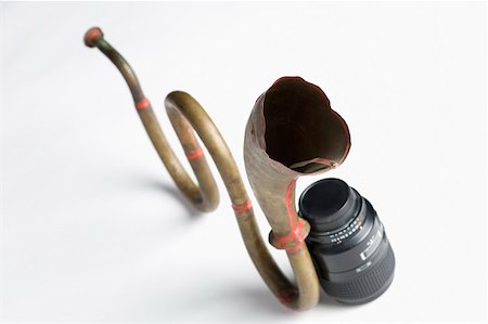 simsearch:630-01876125,k - Close-up of a horn Fotografie stock - Premium Royalty-Free, Codice: 630-01876229