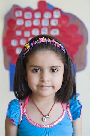 simsearch:630-01873573,k - Portrait of a schoolgirl grimacing Stock Photo - Premium Royalty-Free, Code: 630-01873438