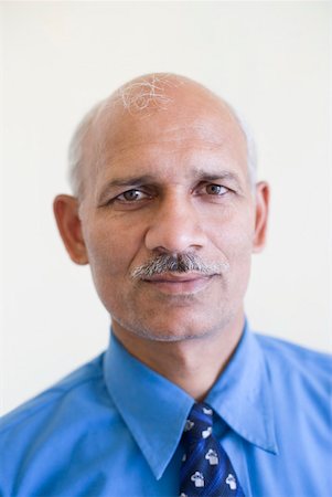 portrait 40s indian man one person - Portrait of a mature man Stock Photo - Premium Royalty-Free, Code: 630-01873648