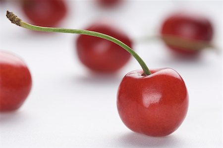 Close-up of a cherry Stock Photo - Premium Royalty-Free, Code: 630-02220296