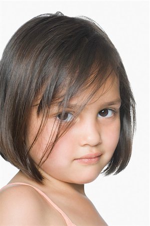 simsearch:630-02221079,k - Portrait of a girl Foto de stock - Sin royalties Premium, Código: 630-02220873