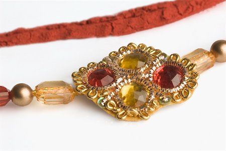 rakhi - Close-up of a rakhi Stock Photo - Premium Royalty-Free, Code: 630-02221005