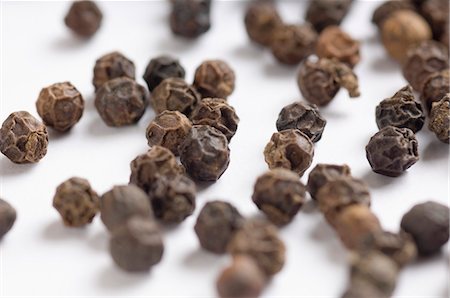 Close-up of black peppercorns Stock Photo - Premium Royalty-Free, Code: 630-03480050