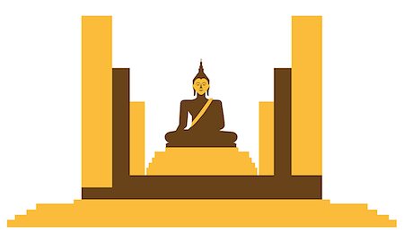 simsearch:625-01263765,k - Statue of Buddha at a historical park, Sukhothai Historical Park, Sukhothai, Thailand Stock Photo - Premium Royalty-Free, Code: 630-03482577