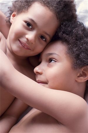 Young brother and sister Stock Photo - Premium Royalty-Free, Code: 632-05401292