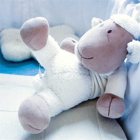Stuffed toy sheep Stock Photo - Premium Royalty-Free, Code: 632-05401317