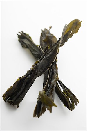 Dried seaweed (wakame) Foto de stock - Sin royalties Premium, Código: 632-05604184