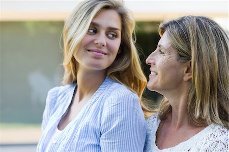 Mother and grown-up daughter Stock Photo - Premium Royalty-Free, Code: 632-05759906