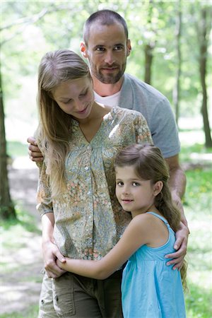 Family together outdoors, portrait Stock Photo - Premium Royalty-Free, Code: 632-05845136