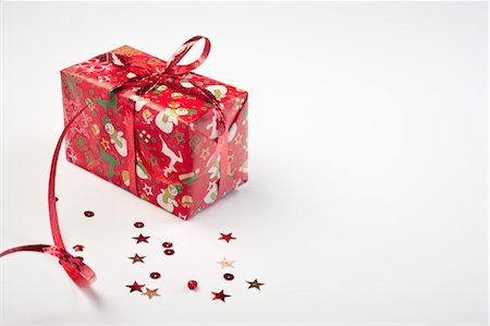 Cadeau de Noël Photographie de stock - Premium Libres de Droits, Code: 632-05991325