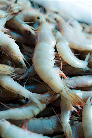 simsearch:614-02763810,k - Heap of raw shrimps Stock Photo - Premium Royalty-Free, Code: 632-05991615