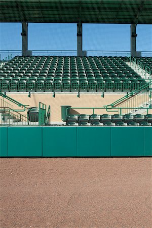 stadium seats - Empty stadium seating Stock Photo - Premium Royalty-Free, Code: 632-05992132