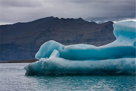 Iceberg en lagune glaciaire Jokulsarlon, Islande Photographie de stock - Premium Libres de Droits, Code: 632-06029422