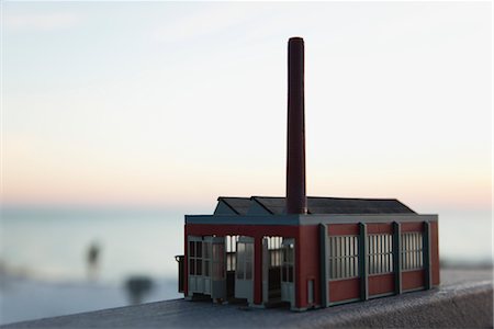 Miniature factory Photographie de stock - Premium Libres de Droits, Code: 632-06029568