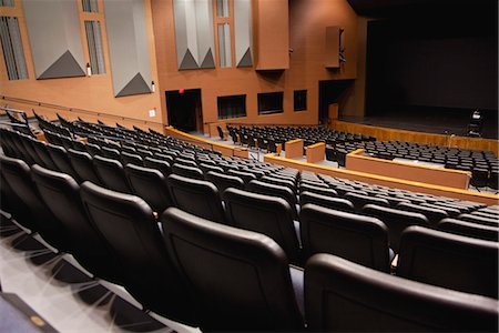 Empty auditorium Stock Photo - Premium Royalty-Free, Code: 632-06029700